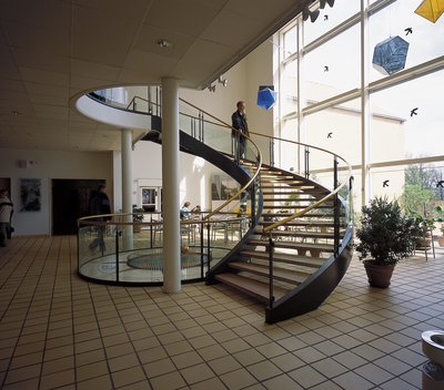 Reception hall at Steno Museum