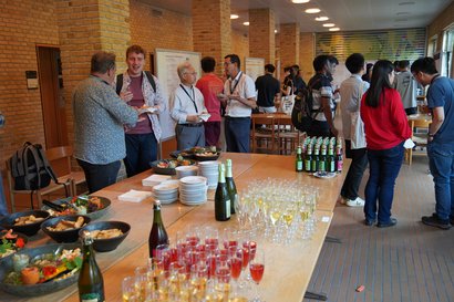 Photo from the poster session reception
