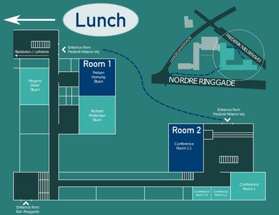 Map of Stakladen/Studenternes hus