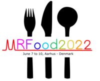 Logo for the conference MRFOOD2022