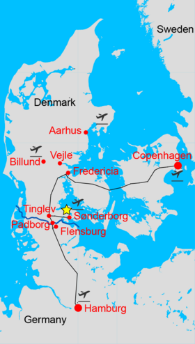 Maps of Denmark