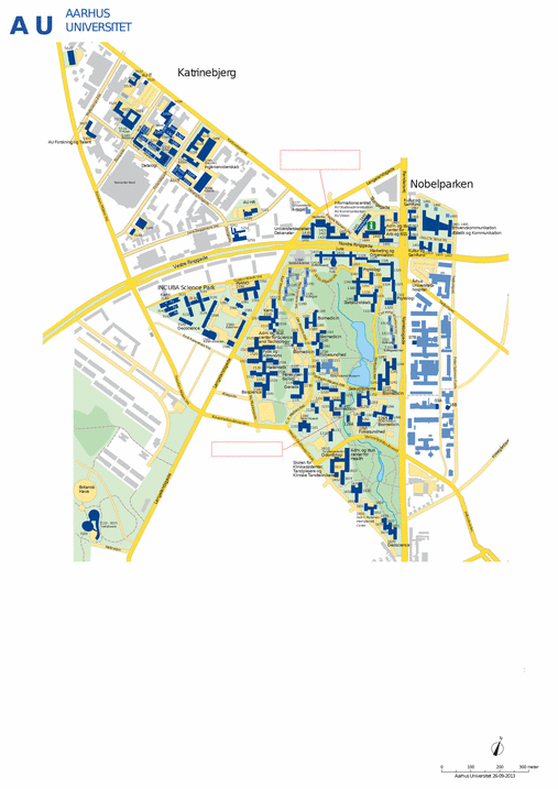 Map - Aarhus City and locations